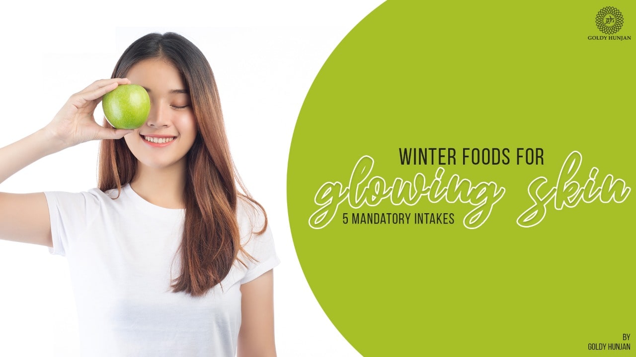 Winter foods for glowing skin